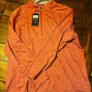 Space Dye Mini Grid Waffle Knit Pullover (Modern Fit)